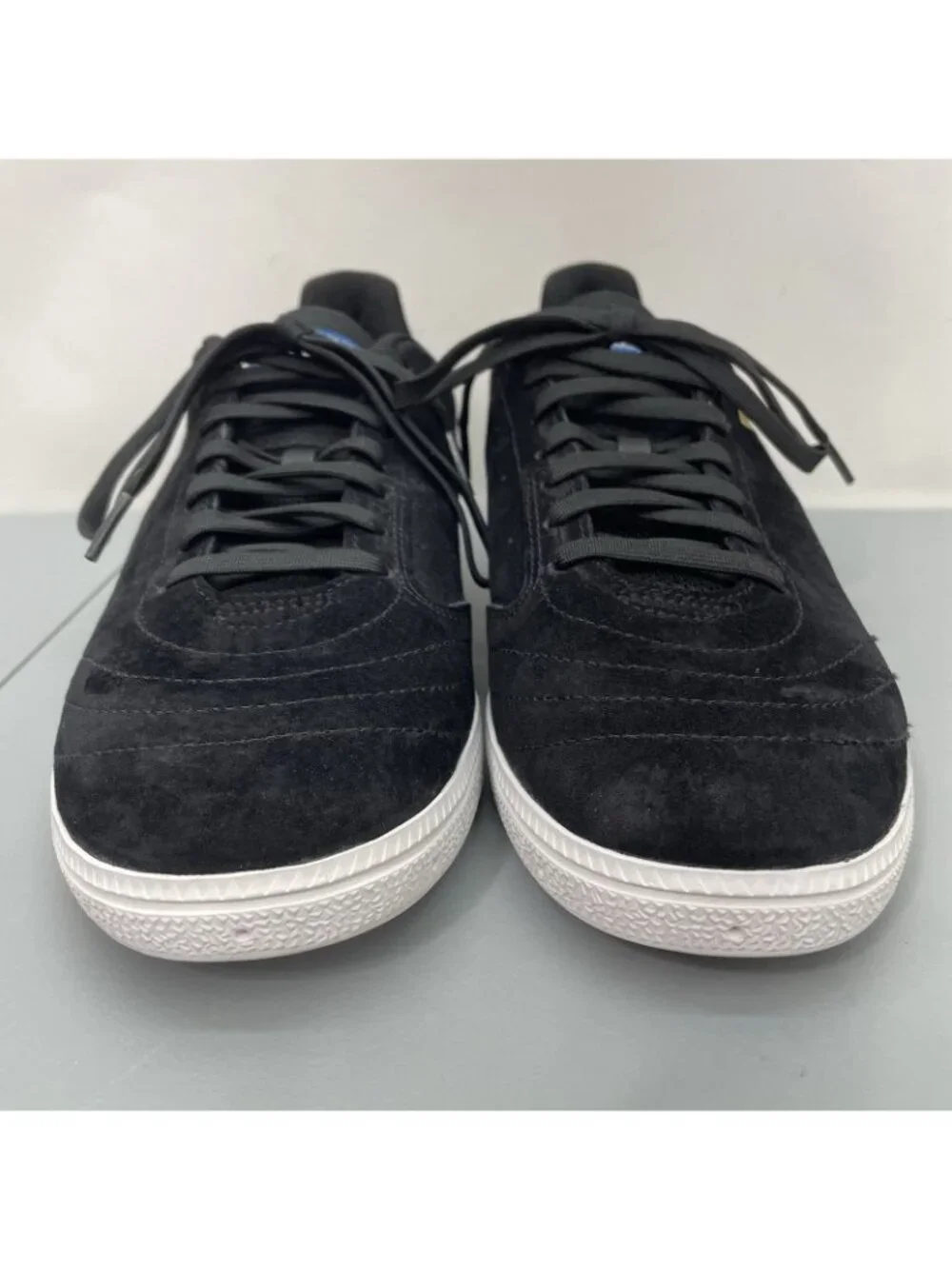 Adidas Busenitz RX Sneakers Skateboard Pigskin Suede Leather Core Black Mens 9